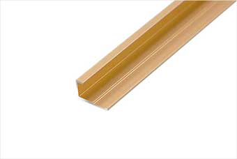 滁州航空纤维墙咔铝合金边条（钛金氧化）