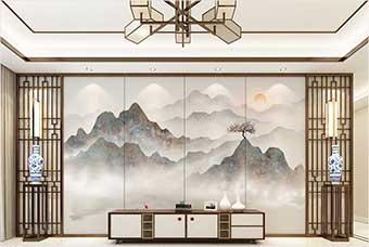 滁州森佰汇航空纤维（山水画系列）